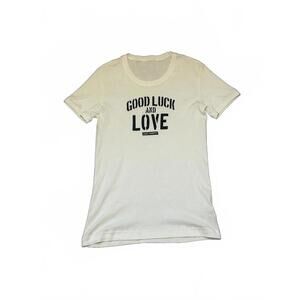 Dolce & Gabbana "Good Luck and Love" Tee - Size 44